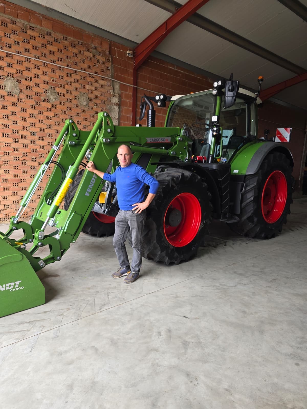 Entrega Fendt 722 Vario